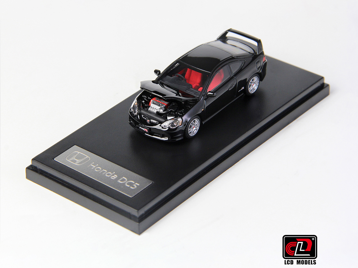 Honda Integra Type R (DC5) 1:64 LCD Models Preto - 20 anos! Loja