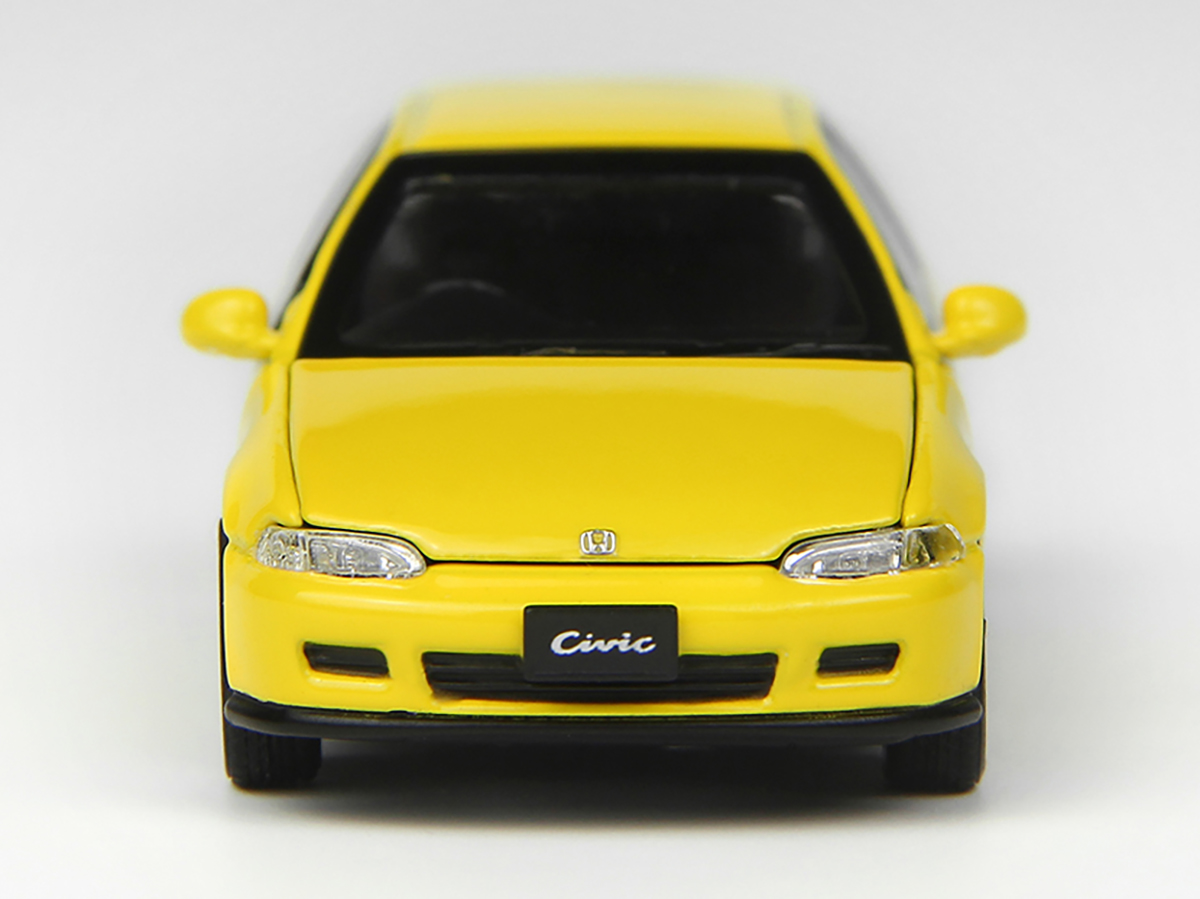 1/43 HONDA CIVIC SIRⅡEG6 カスタマイズバージョンイエロー Honda CIVIC SiR II (EG6) 1:64 LCD Models Amarelo - 20 anos! Loja