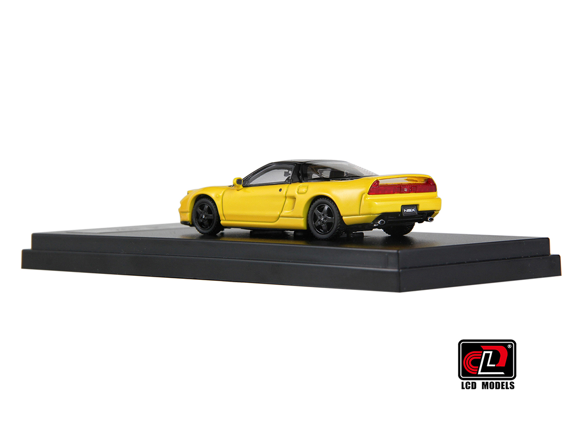 Honda NSX-NA1 1:64 LCD Models Amarelo - 20 anos! Loja on-line de