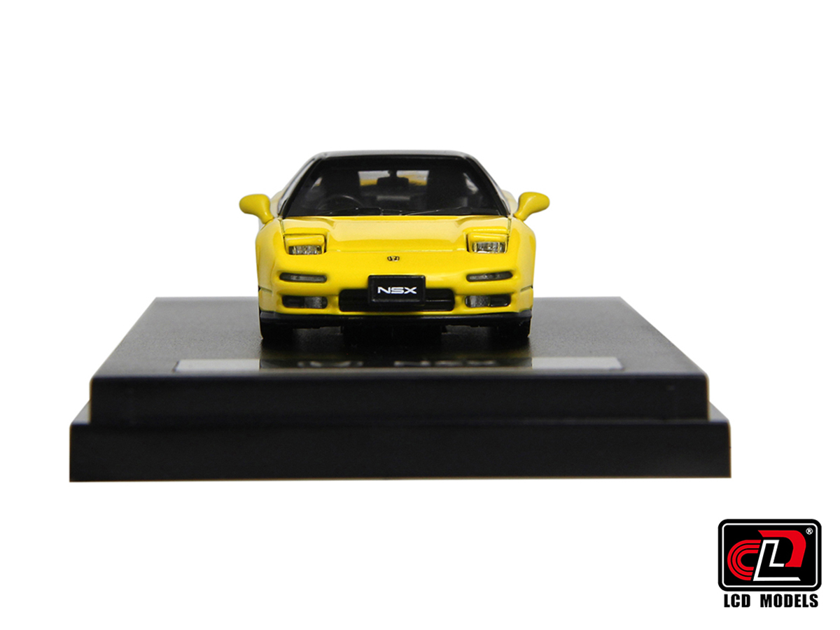 Honda NSX-NA1 1:64 LCD Models Amarelo - 20 anos! Loja on-line de