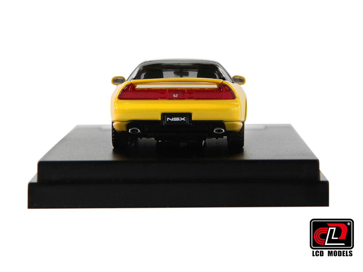 Honda NSX-NA1 1:64 LCD Models Amarelo - 20 anos! Loja on-line de