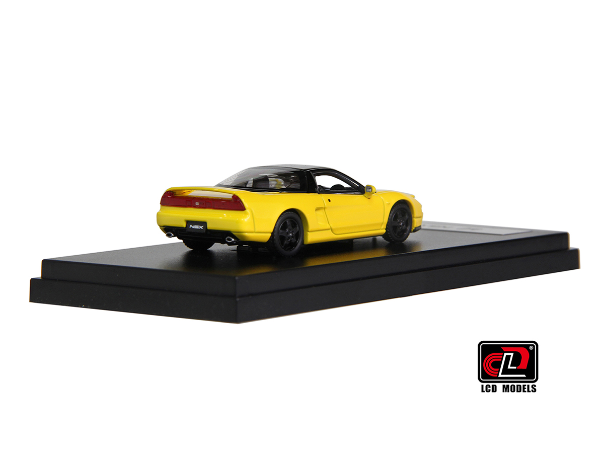 Honda NSX-NA1 1:64 LCD Models Amarelo - 20 anos! Loja on-line de