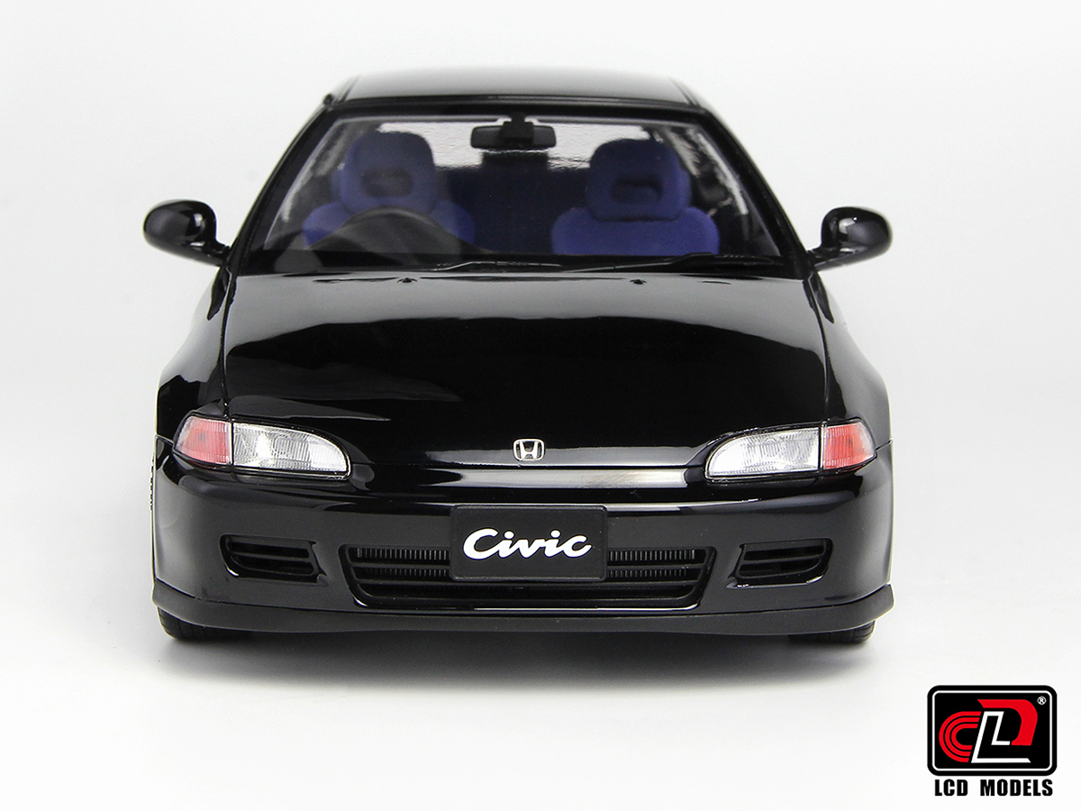 1/18 LCD MODELS ホンダ シビック EG6 SiR Ⅱ 1991 Honda CIVIC SiR II(EG6) 1:18 LCD Models Preto - 19 anos