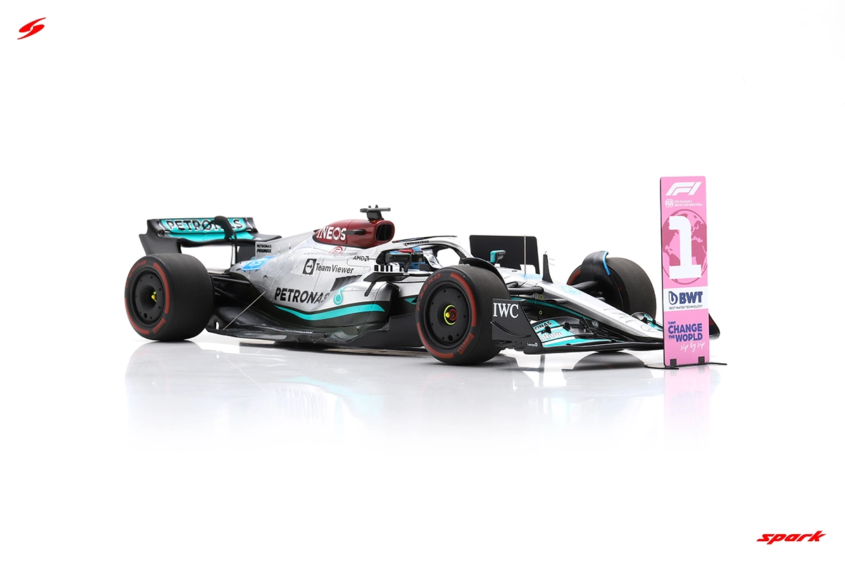 Fórmula 1 Mercedes AMG Petronas F1 Team W13 Winner GP Brasil 2022
