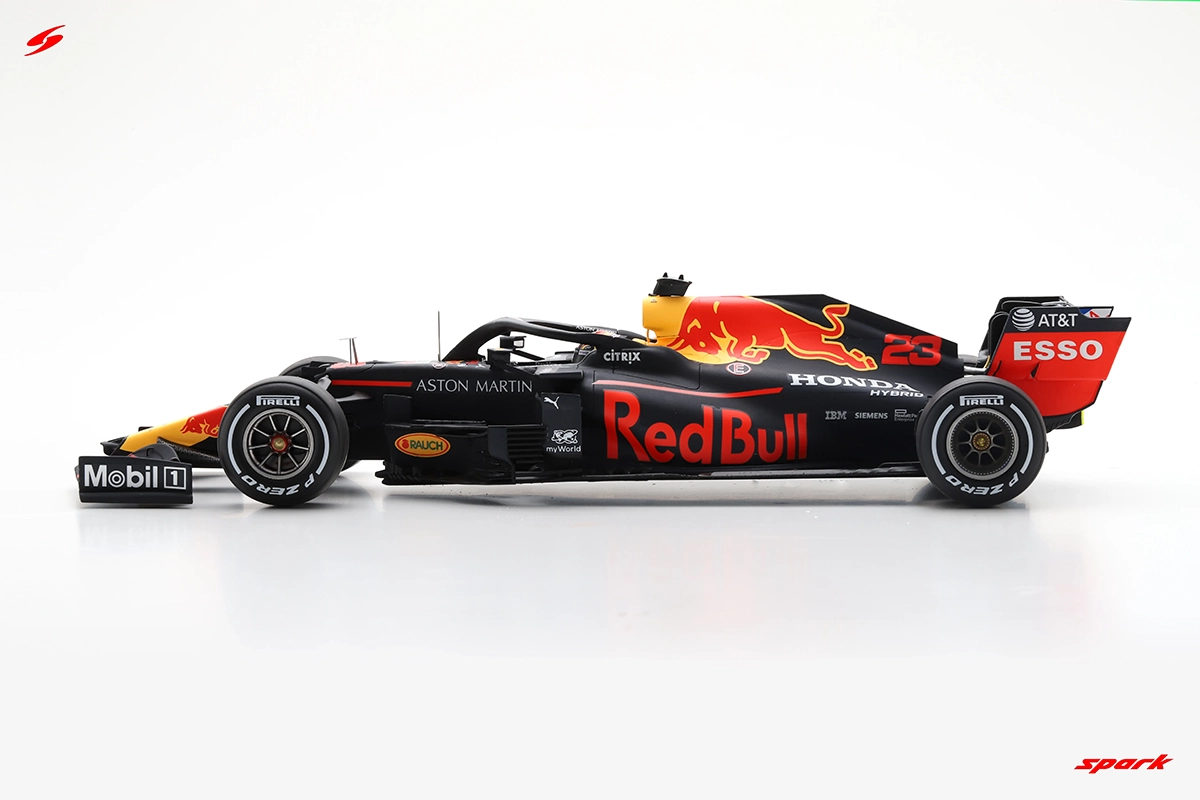 アストンマーチンRed Bullホンダ2020Test カーRB16 1/18 Fórmula 1 Aston Martin Red Bull Racing RB16 Barcelona Test 2020