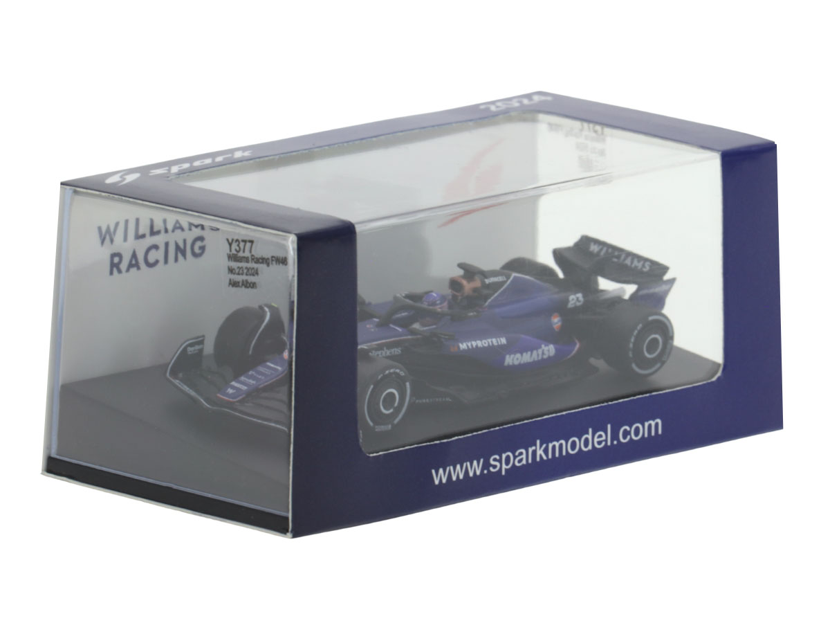 【中古】F1 ミニカー 1/18 ウィリアムズF1 FW46 サウジアラビアGP Fórmula 1 Williams FW46 Logan Sargeant GP Arábia Saudita 2024 1:18