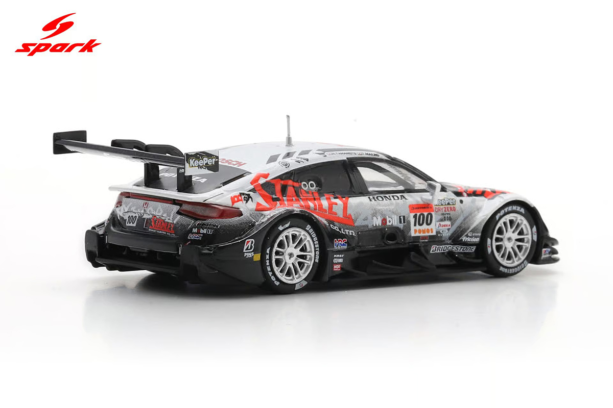 ミニカー STANLEY CIVIC TYPE R-GT SUPER GT 2024 PRÉ-VENDA *** Honda Civic TYPE R-GT STANLEY Team KUNIMITSU GT500