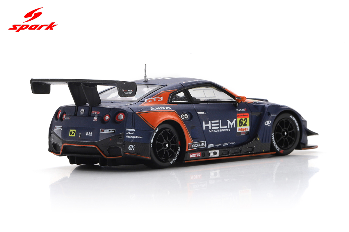Nissan GT-R HELM Motorsports GT300 Super GT 2025 1:64 Spark - 20