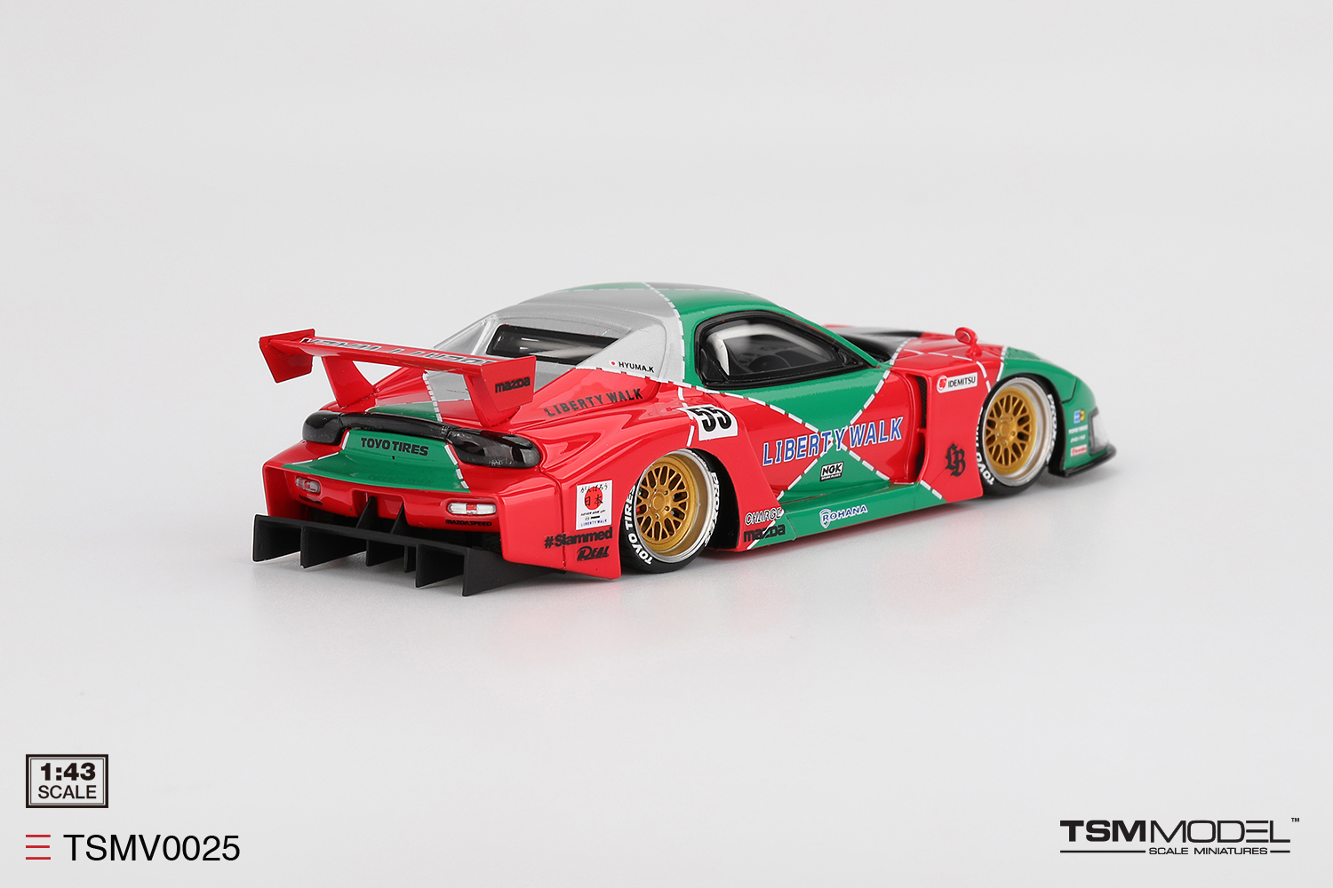 PRÉ-VENDA *** MAZDA RX-7 LB-Super Silhouette 787 1:43 TSM Model