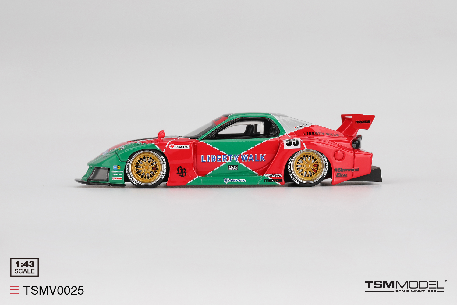 MAZDA RX-7 LB-Super Silhouette 787 1:43 TSM Model - 20 anos! Loja