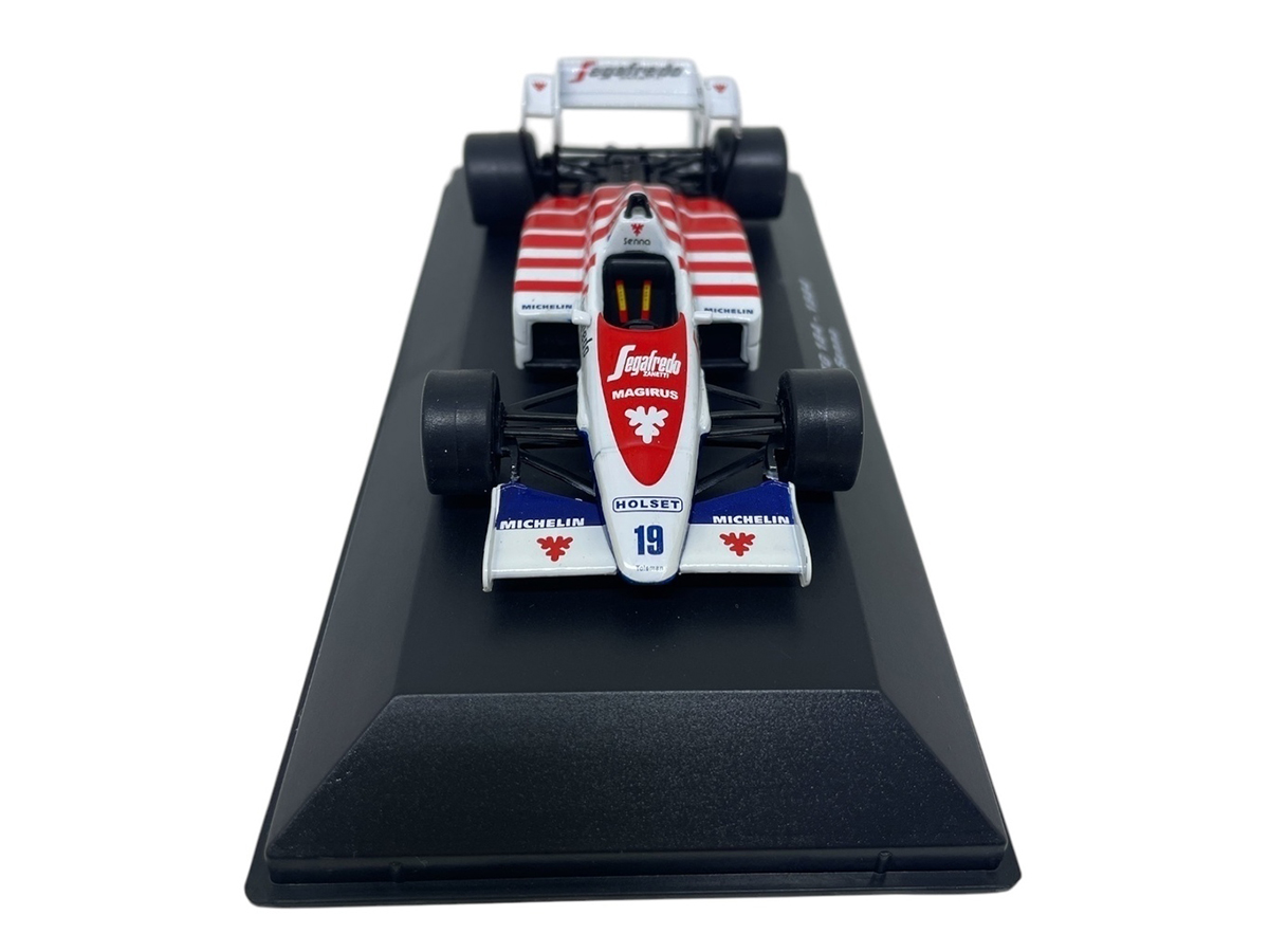 Fórmula 1 Toleman TG184 1984 Ayrton Senna Gp Portugal 1:43 Luppa