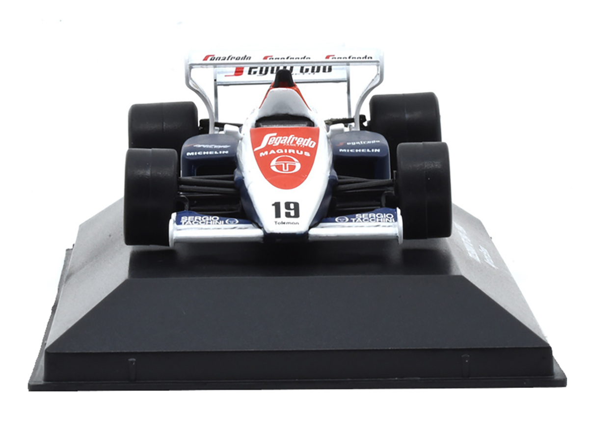 Fórmula 1 Toleman TG184 1984 Ayrton Senna GP França 1:43 Luppa