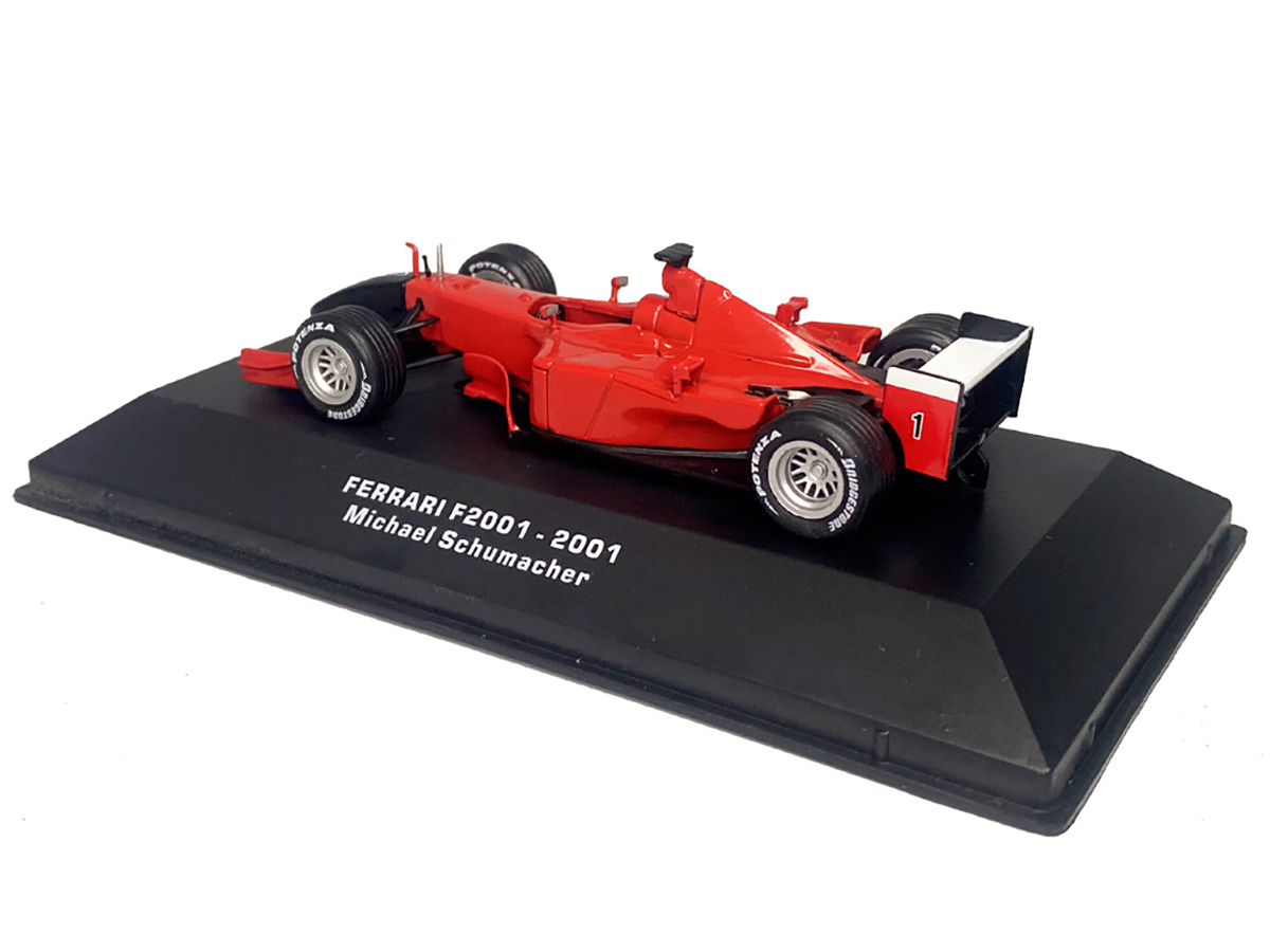 Ferrari F2001 ミニカー Michael Schumacher Fórmula 1 Ferrari F2001 2001 Michael Schumacher 1:43 Luppa - 19