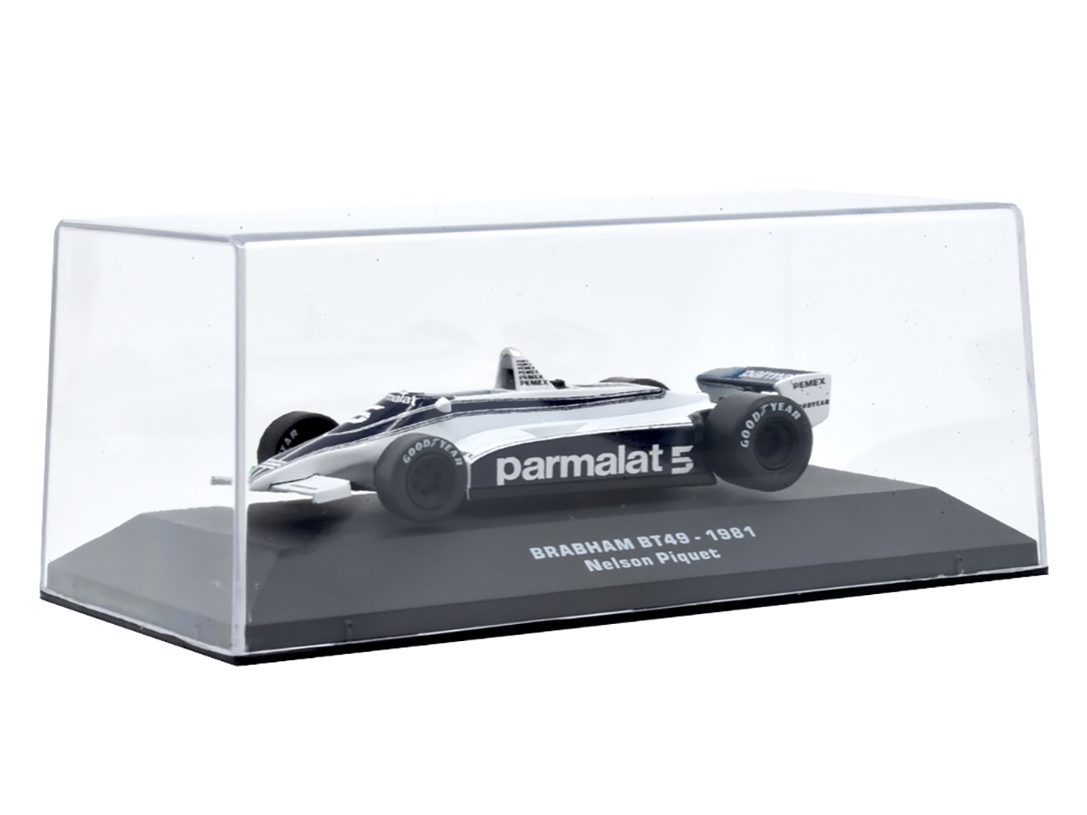 Fórmula 1 Brabham BT49 1981 Nelson Piquet 1:43 Luppa - 20 anos