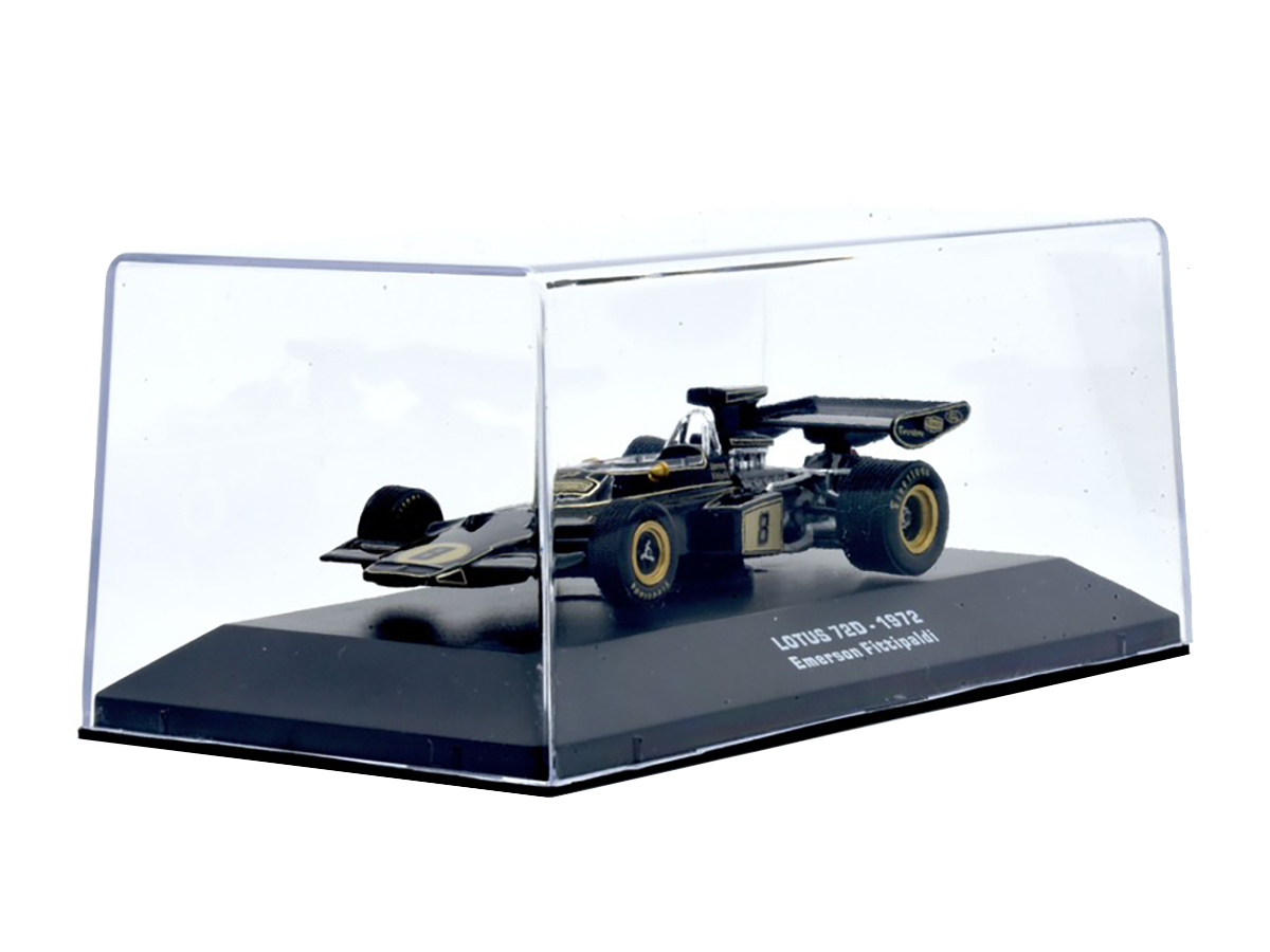Fórmula 1 Lotus 72D 1972 Emerson Fittipaldi 1:43 Luppa - 20 anos