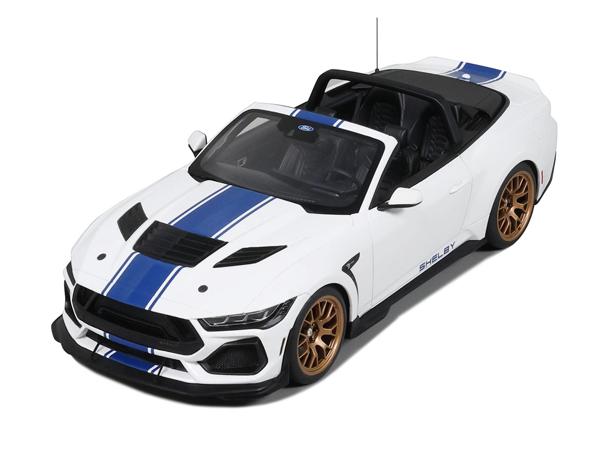 Shelby Mustang Super Snake 2025 1:18 GT Spirit Branco - 20 anos