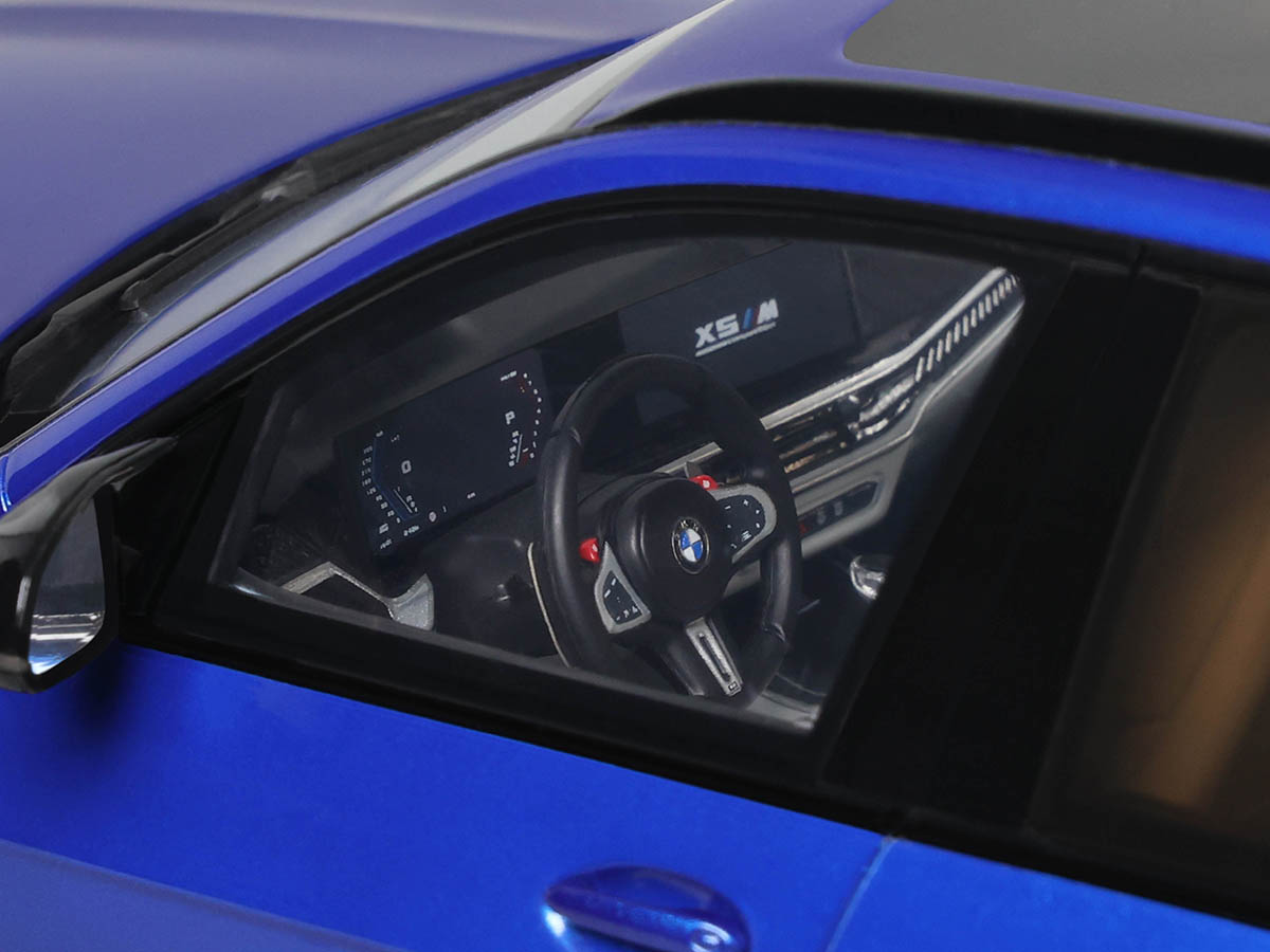 BMW X5 M Competition 2023 1:18 GT Spirit Azul - 20 anos! Loja on