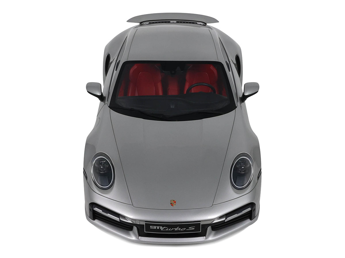 PRÉ-VENDA *** Porsche 911 992.1 Turbo S 2020 1:8 GT Spirit Prata