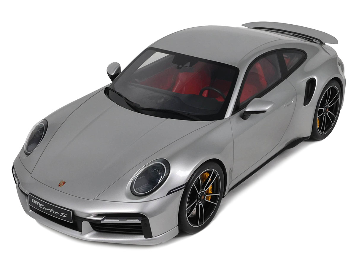 PRÉ-VENDA *** Porsche 911 992.1 Turbo S 2020 1:8 GT Spirit Prata