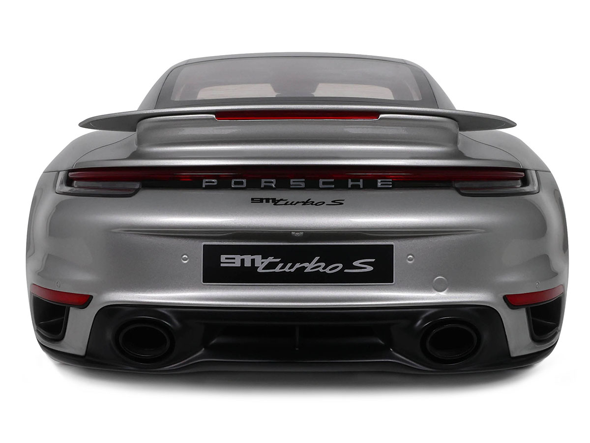 PRÉ-VENDA *** Porsche 911 992.1 Turbo S 2020 1:8 GT Spirit Prata