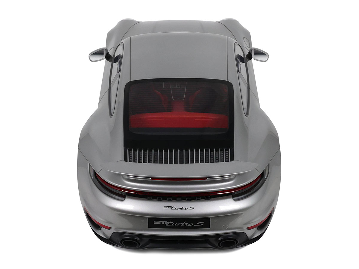 PRÉ-VENDA *** Porsche 911 992.1 Turbo S 2020 1:8 GT Spirit Prata