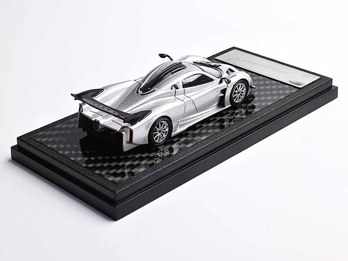 LCD 1/64 Pagani Huayra R パガーニ　ウアイラ　ホワイト Pagani Huayra R 1:64 LCD Models Prata - 20 anos! Loja on-line de