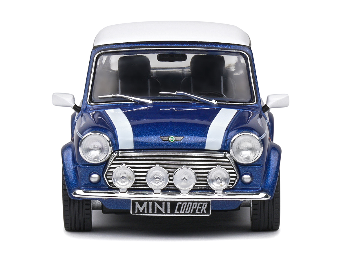 Mini Cooper Sport 1997 1:43 Solido Azul - 20 anos! Loja on-line de
