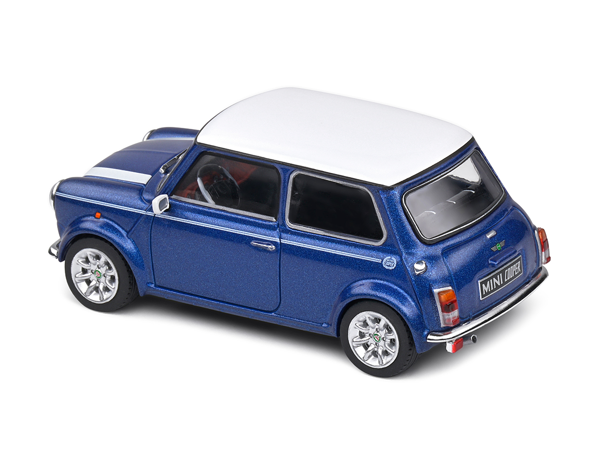 Mini Cooper Sport 1997 1:43 Solido Azul - 20 anos! Loja on-line de