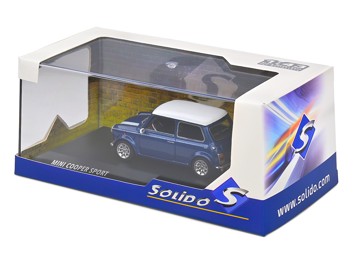MINI COOPER S ミニカー 1/43 スケール 青 Mini Cooper Sport 1997 1:43 Solido Azul - 20 anos! Loja on-line de