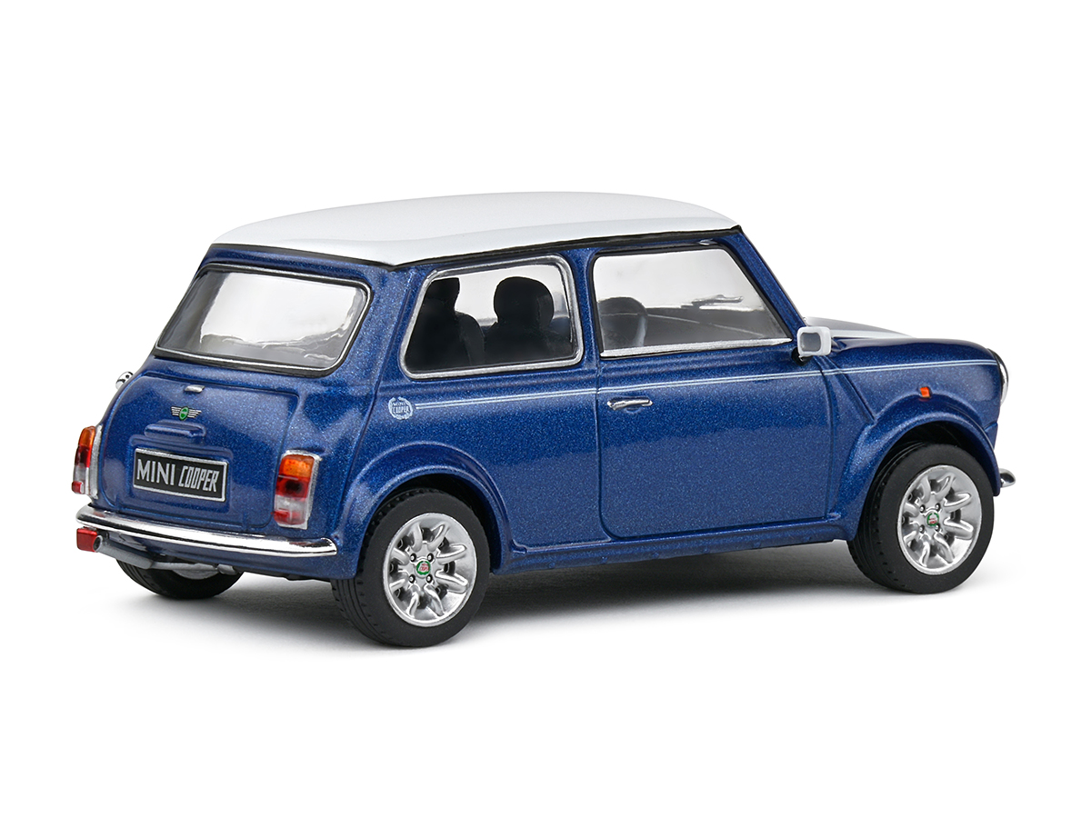 Mini Cooper Sport 1997 1:43 Solido Azul - 20 anos! Loja on-line de