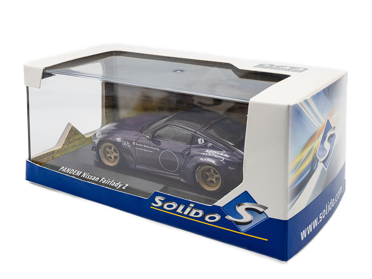 Nissan Fairlady Z 2022 Pandem 1:43 Solido Purple - 20 anos! Loja