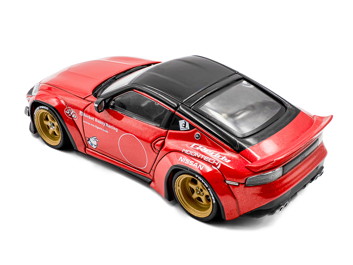 Nissan Fairlady Z 2022 Pandem 1:43 Solido Vermelho - 20 anos! Loja