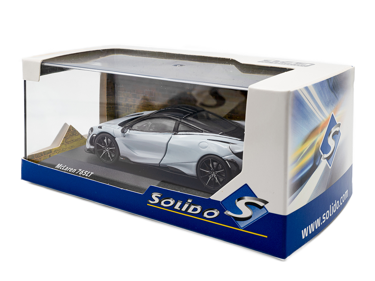 McLaren 765 LT 2020 1:43 Solido Cinza - 20 anos! Loja on-line de