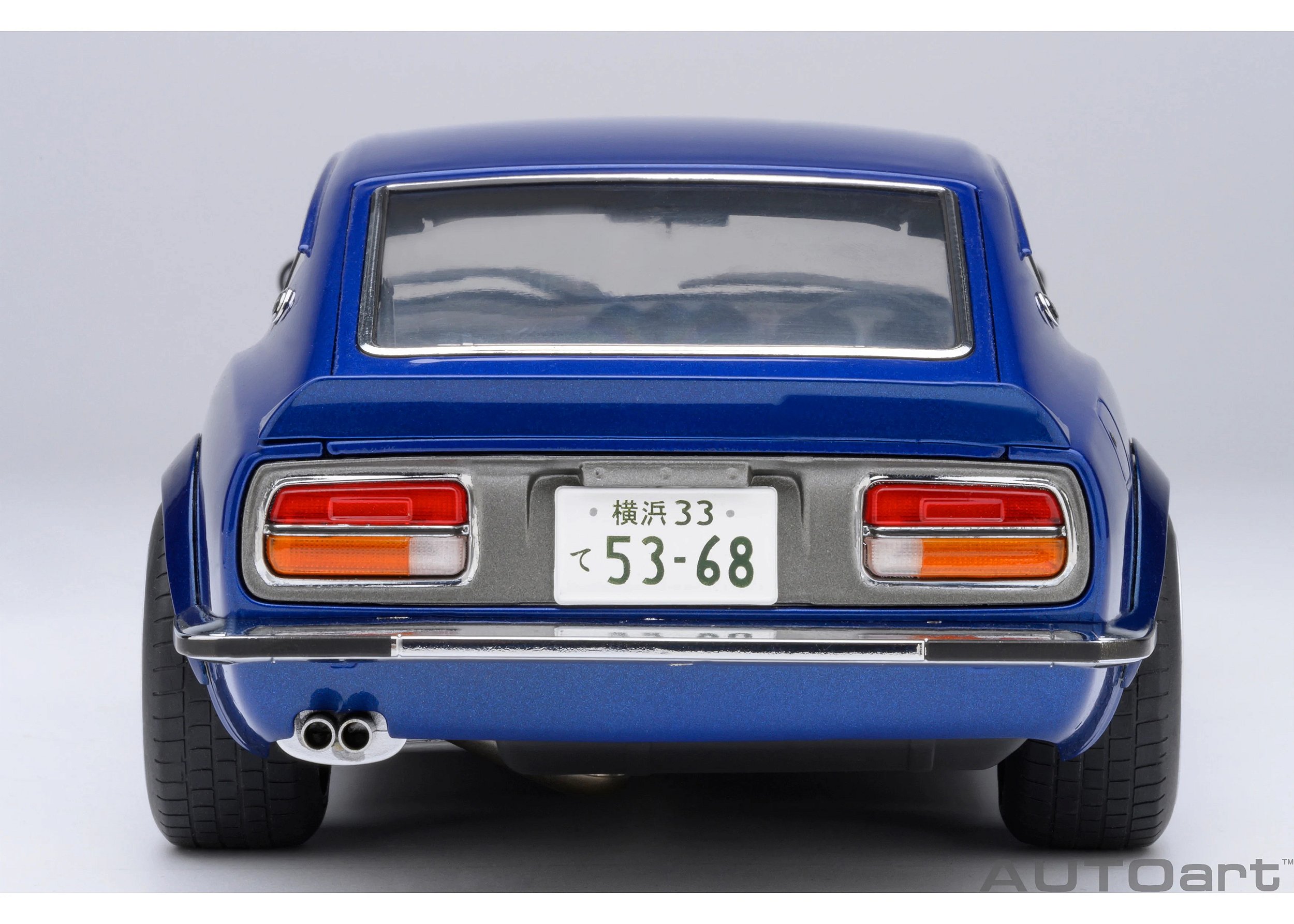 Nissan Fairlady Z Wangan Midnight AKUMA no Z 1:18 Autoart Azul