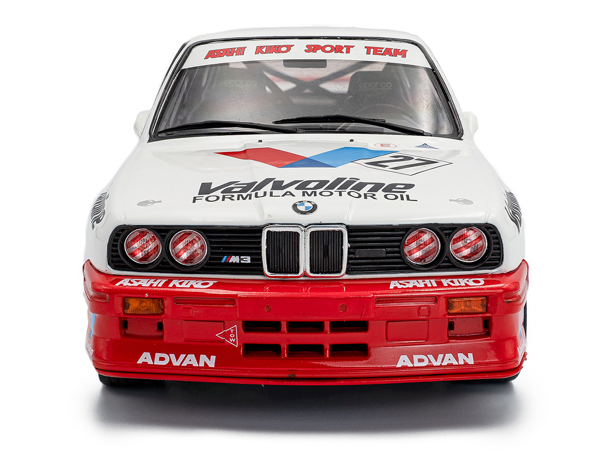 BMW M3 #27 Kawamoto / Reid JTCC 1986 1:18 Solido - 20 anos! Loja