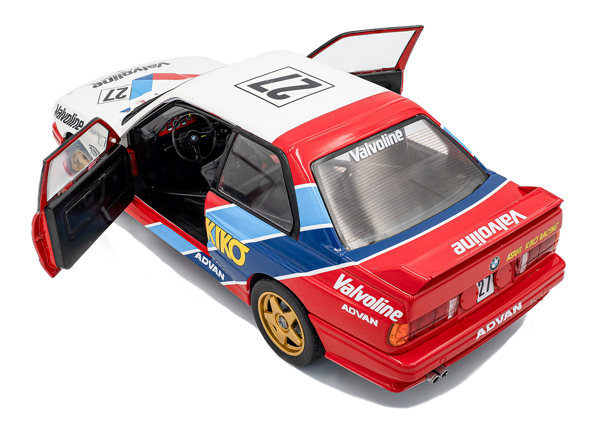 BMW M3 #27 Kawamoto / Reid JTCC 1986 1:18 Solido - 20 anos! Loja