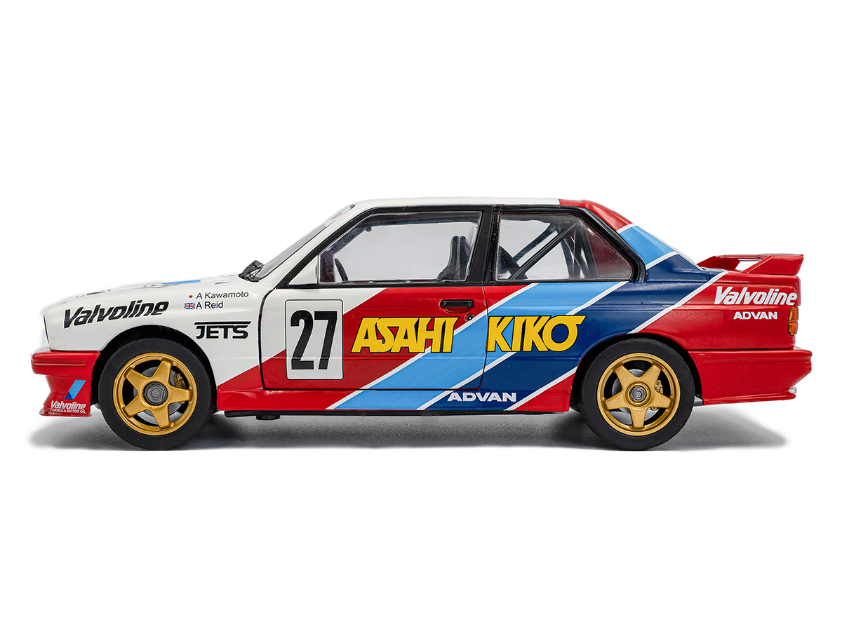 BMW M3 #27 Kawamoto / Reid JTCC 1986 1:18 Solido - 20 anos! Loja