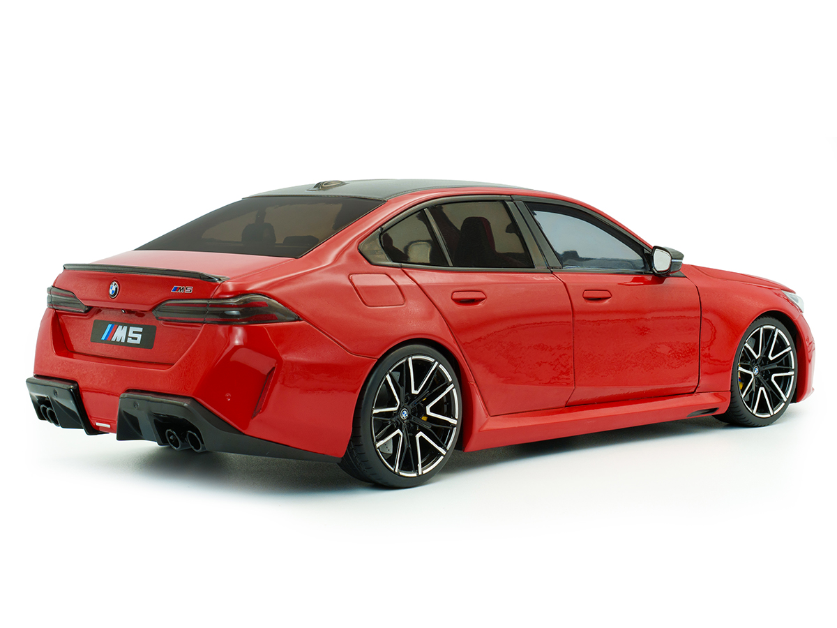 BMW M5 M 2025 1:18 Solido Vermelho - 20 anos! Loja on-line de