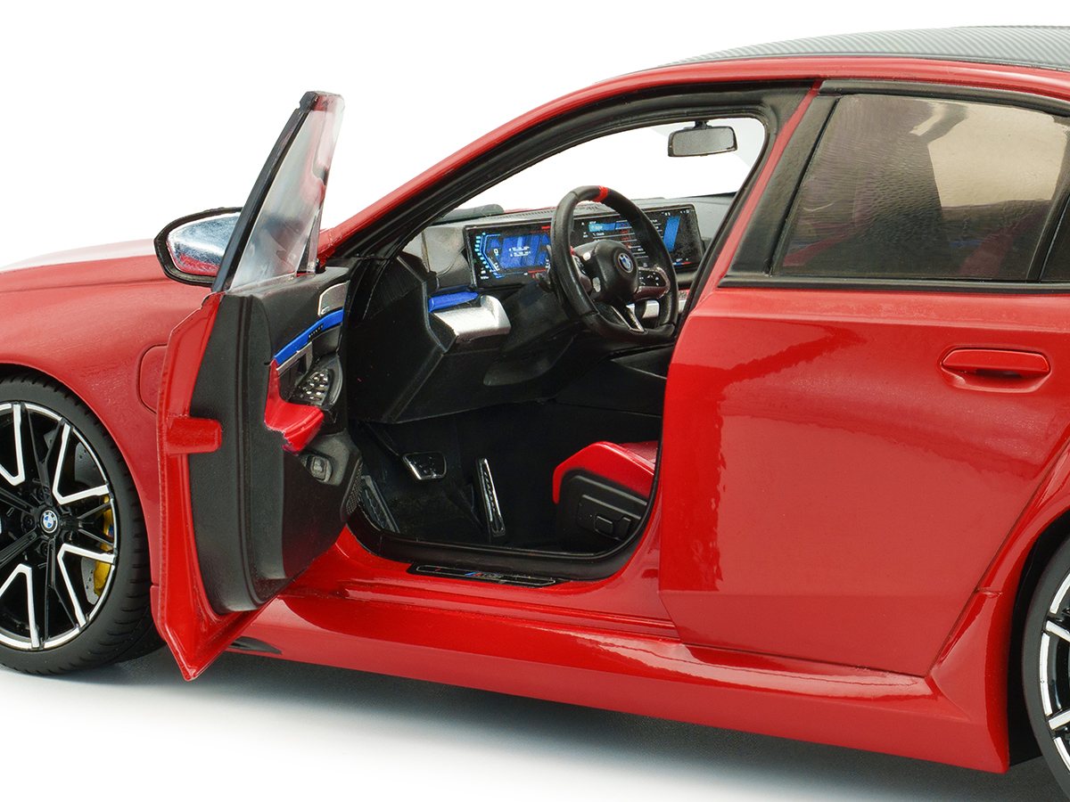 BMW M5 M 2025 1:18 Solido Vermelho - 20 anos! Loja on-line de