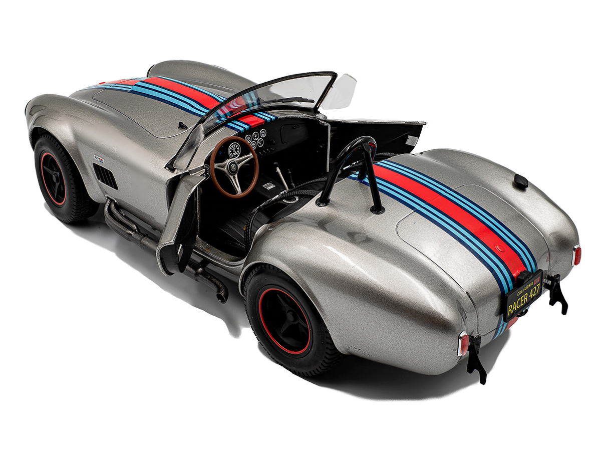 Shelby Cobra 427 MKII 1965 Solido Works 1:18 Solido Prata - 20