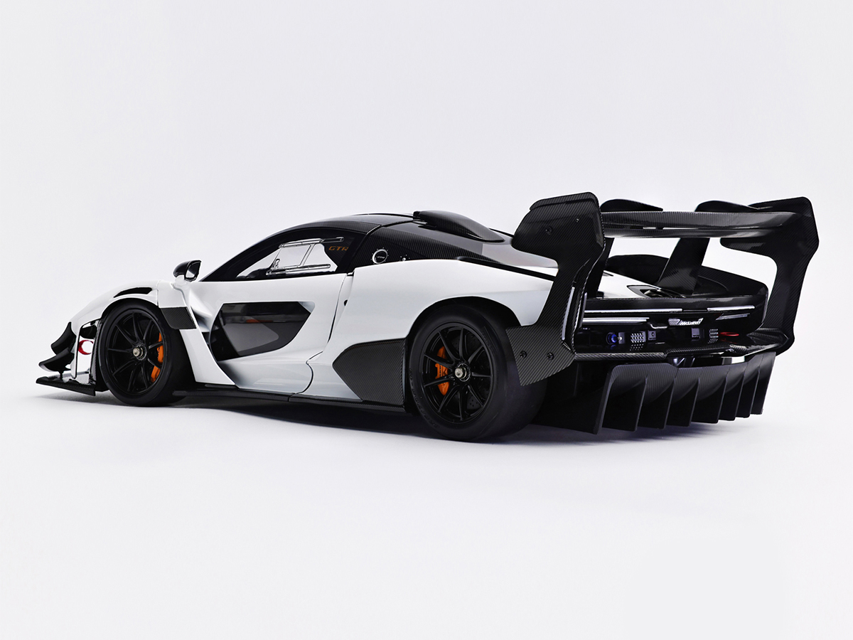 McLaren Senna GTR 1:18 LCD Models Branco - 20 anos! Loja on-line