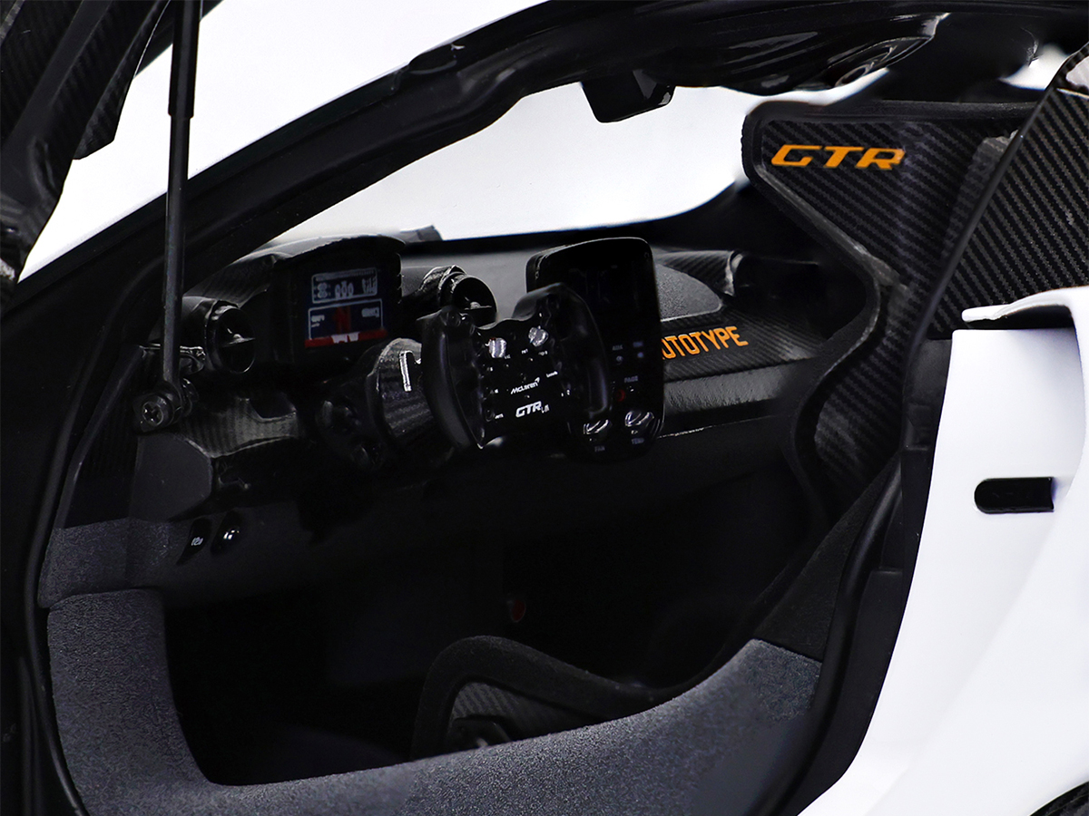 McLaren Senna GTR 1:18 LCD Models Branco - 20 anos! Loja on-line