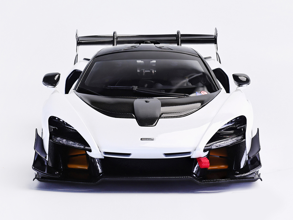 McLaren Senna GTR 1:18 LCD Models Branco - 20 anos! Loja on-line
