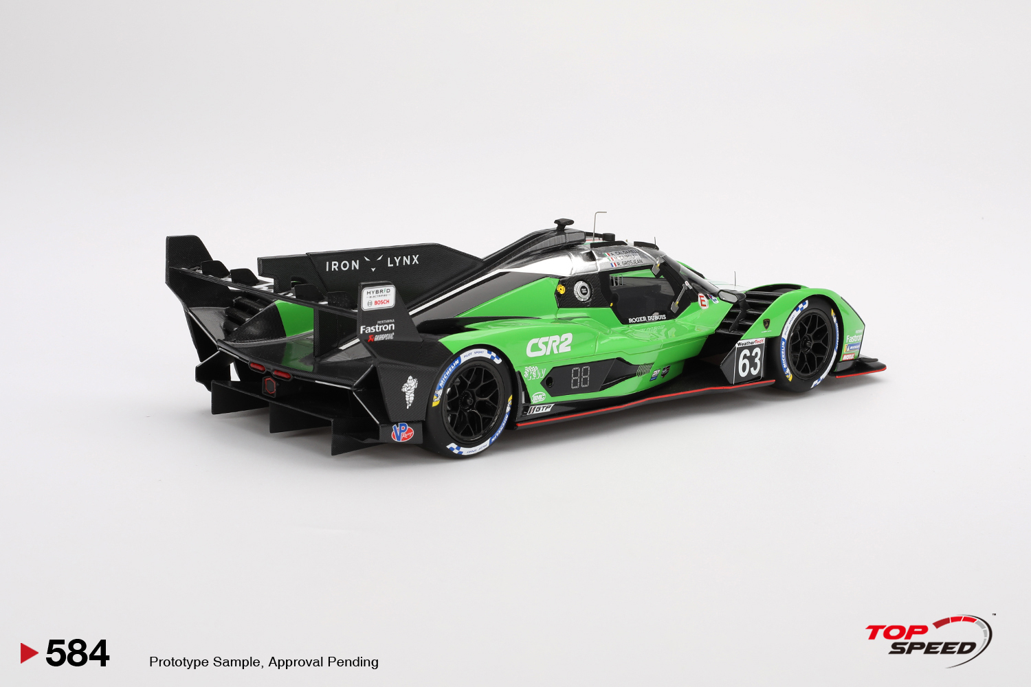 Lamborghini SC63 #63 Iron Lynx 2024 IMSA 12Hs Sebring 1:18