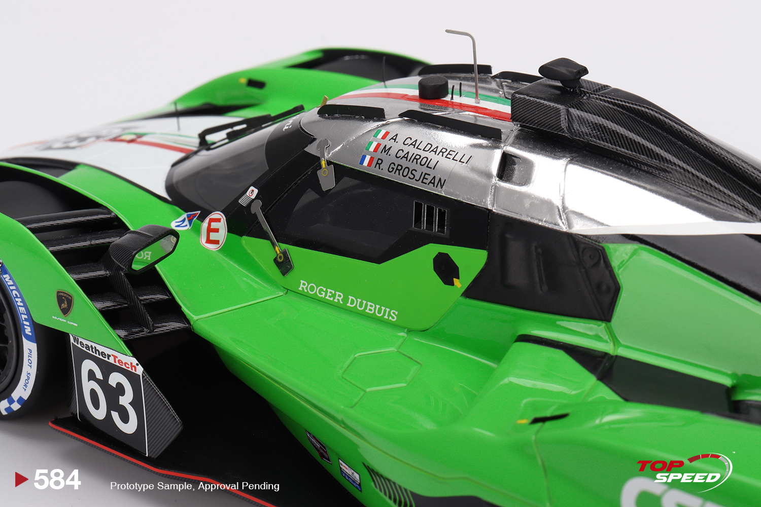 Lamborghini SC63 #63 Iron Lynx 2024 IMSA 12Hs Sebring 1:18