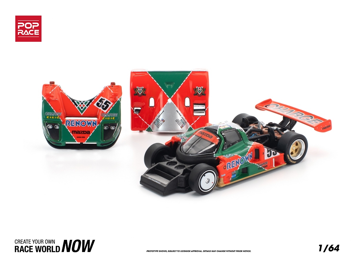 Mazda 787B 1991 Winner 24Hs Le Mans 1:64 POP RACE - 20 anos! Loja