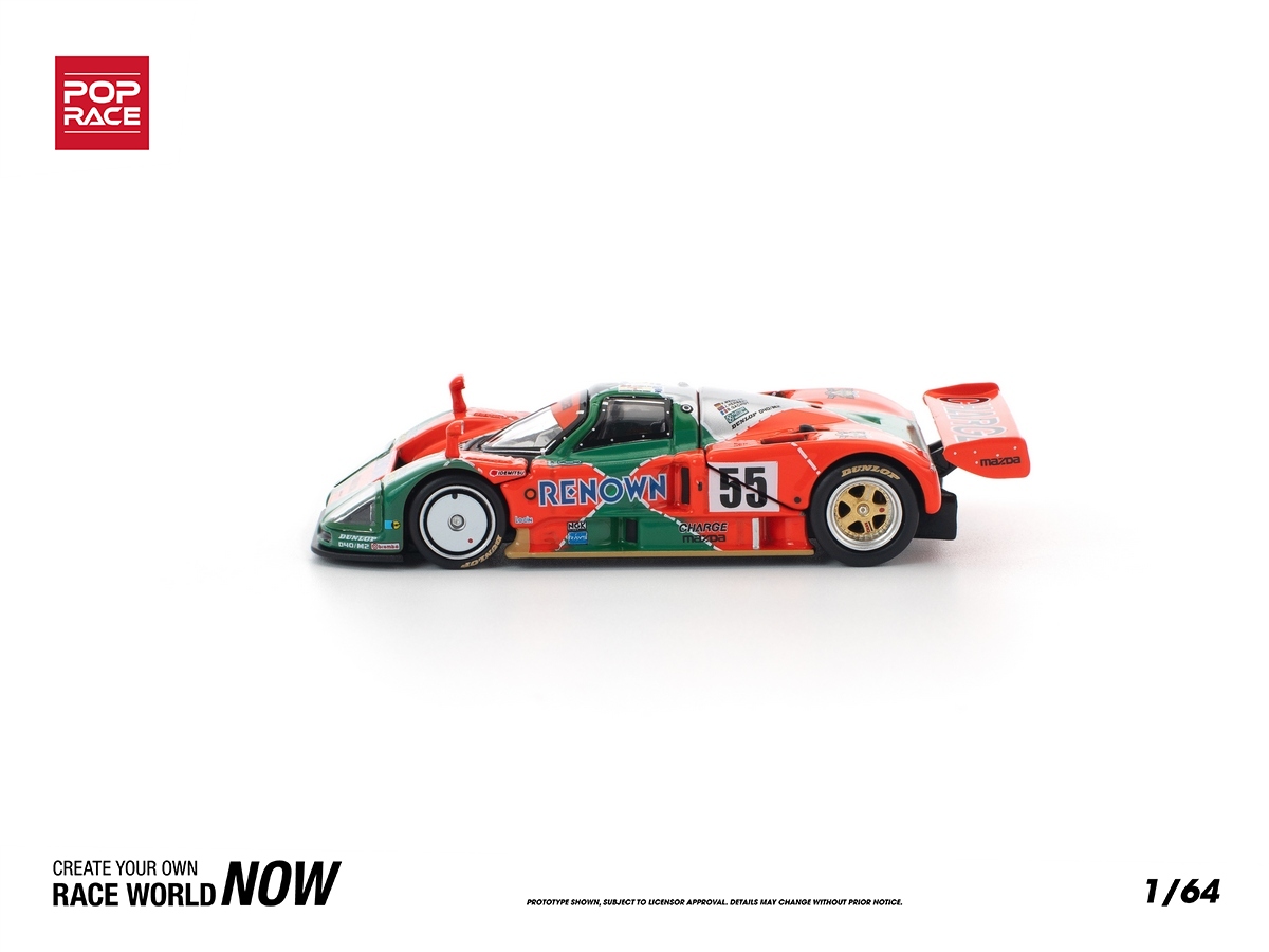 Mazda 787B 1991 Winner 24Hs Le Mans 1:64 POP RACE - 20 anos! Loja