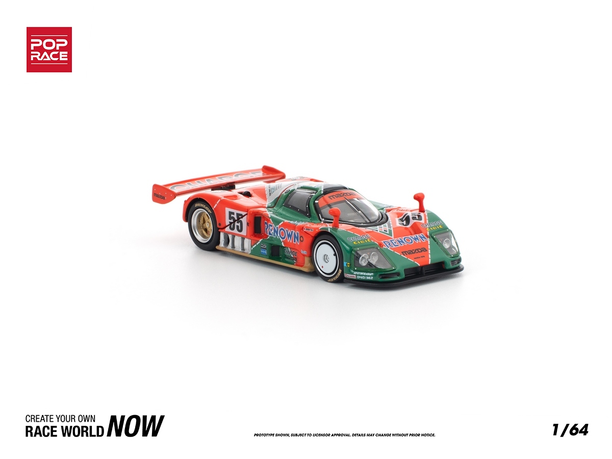 Mazda 787B 1991 Winner 24Hs Le Mans 1:64 POP RACE - 20 anos! Loja