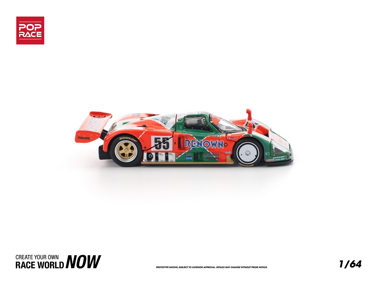 Mazda 787B 1991 Winner 24Hs Le Mans 1:64 POP RACE - 20 anos! Loja