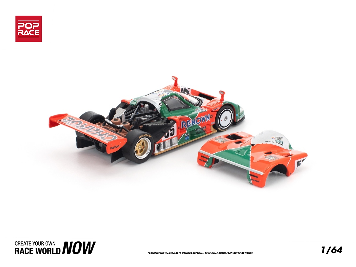 Mazda 787B 1991 Winner 24Hs Le Mans 1:64 POP RACE - 20 anos! Loja